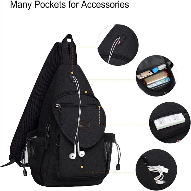 Crossbody Hiking Daypack Bag